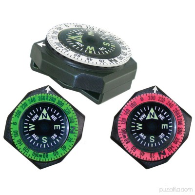 GoCompass - Easy-to-Read Wrist Orienteering Compass with Bezel for Watch Band 566905928